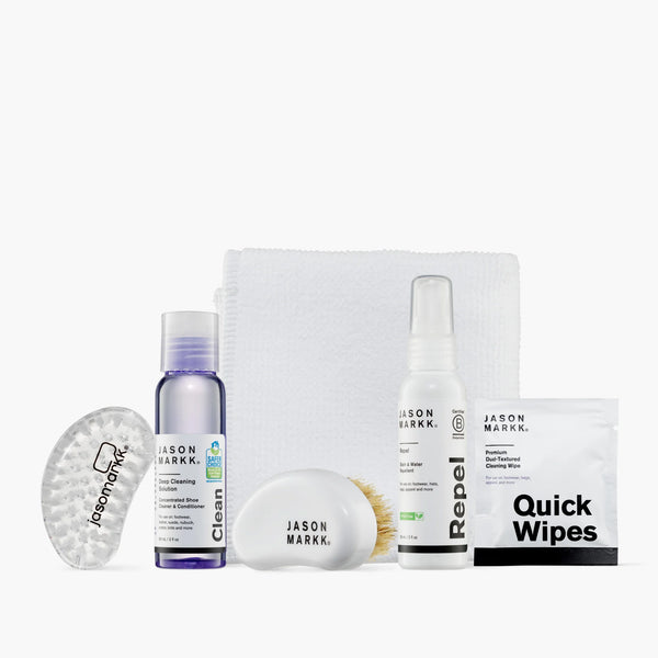 ason Markk Starter Box, Shoe Cleaning Kit, 5-Piece Set- صندوق أسون مارك المبتدئ، مجموعة تنظيف الأحذية، مجموعة من 5 قطع