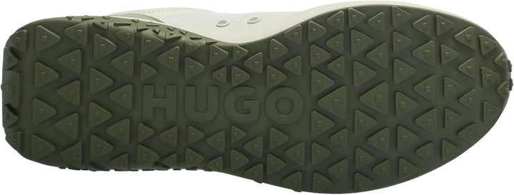 HUGO Men's Running Style Mix Material Sneakers