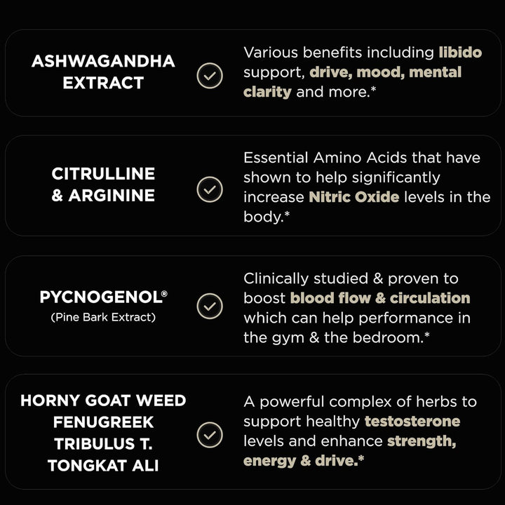21,800mg Testosterone Booster for Men 8X Strength w. Ashwagandha, Tongkat Ali, Pycnogenol, Tribulus - Total T Testosterone Supplement for Men Male Enhancing Libido Test Booster + Muscle Builder Pills